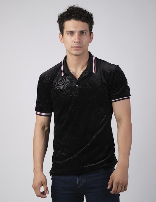 Playera tipo polo Benziny para hombre