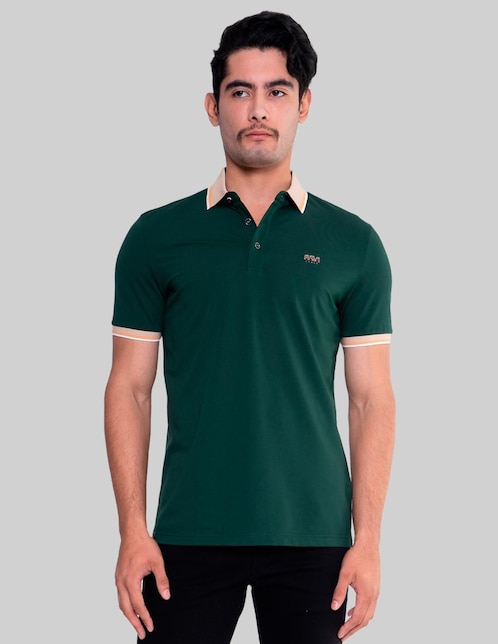 Playera tipo polo Pavi Italy 05-3096v para hombre