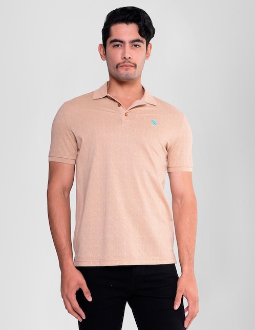 Playera tipo polo Pavi Italy 05-3085BE para hombre