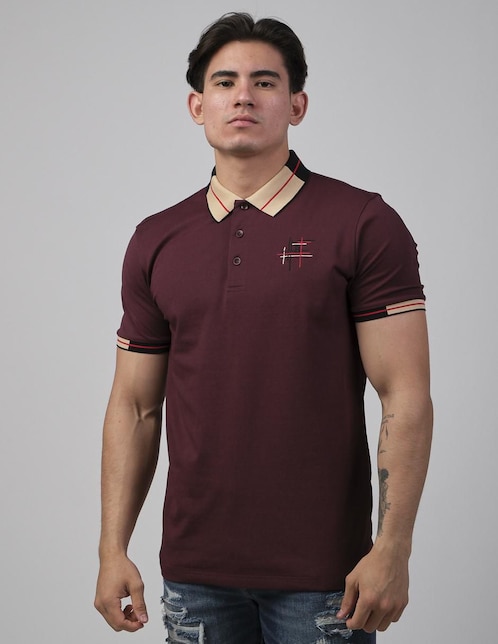 Playera tipo polo Hv-35 para hombre 1