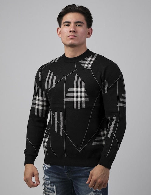 Suéter Moderno cuello redondo para hombre