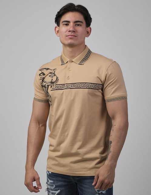 Playera tipo polo Pavini para hombre