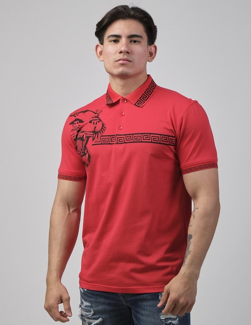 Playera tipo polo Pavini para hombre