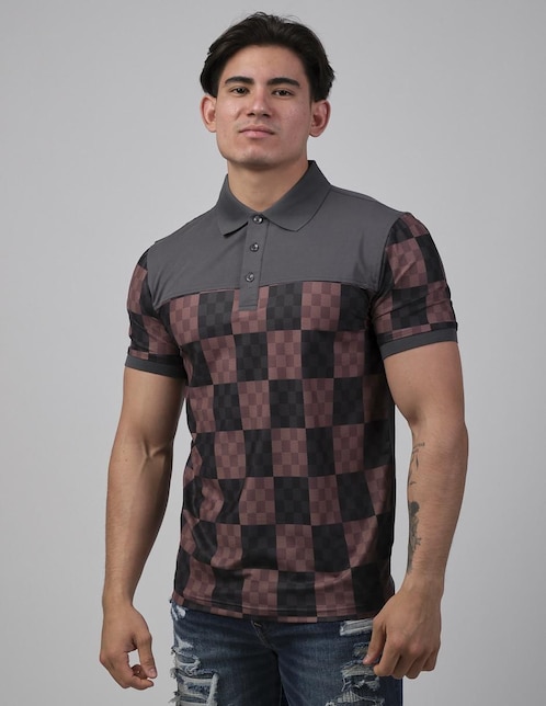 Playera tipo polo Pavini para hombre