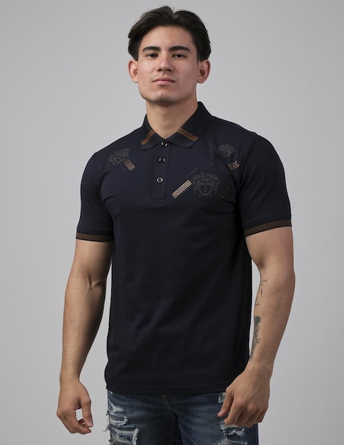 Playera tipo polo Pavini para hombre