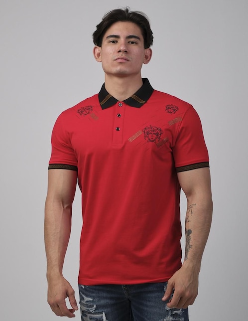 Playera tipo polo Pavini para hombre