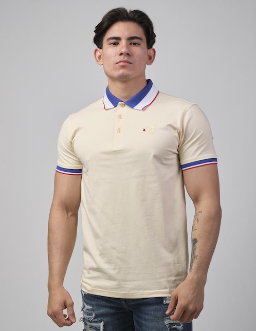 Playera tipo polo Pavini para hombre