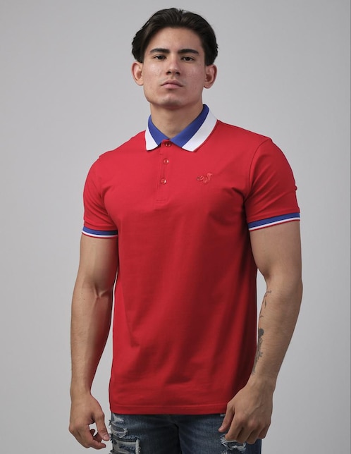 Playera tipo polo Pavini para hombre