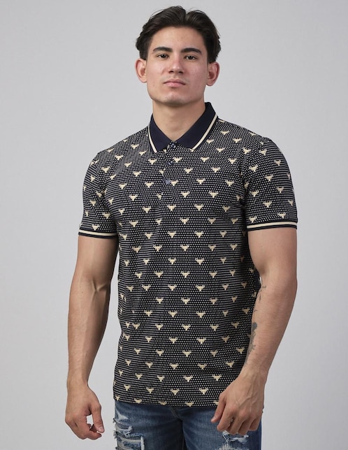 Playera tipo polo Pavini para hombre