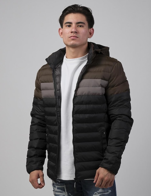 "chamarra" casual benziny no "de" poliéster sin diseño "para hombre"