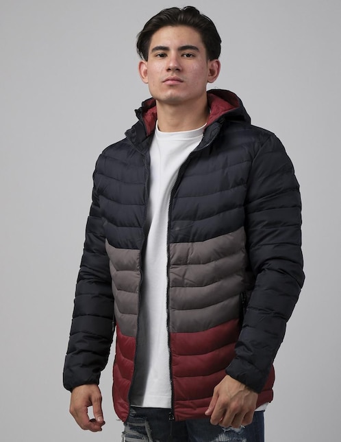 "chamarra" casual benziny no "de" poliéster sin diseño "para hombre"