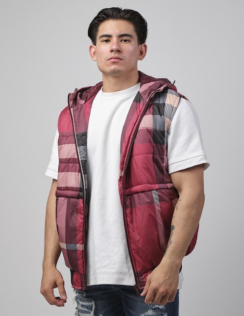 Chaleco con capucha para hombre 1