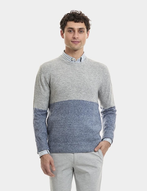 Suéter cuello redondo para hombre 1