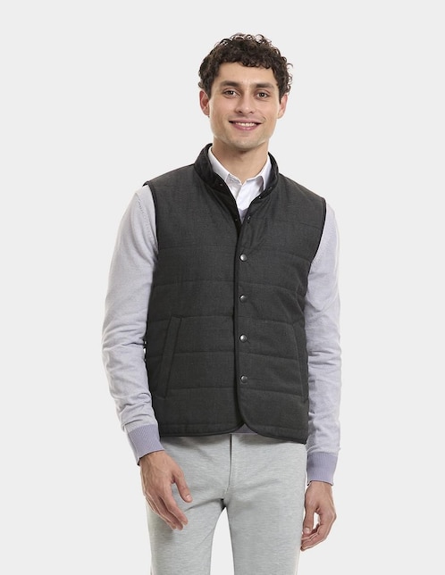 Chaleco Vittorio Forti capitonado para hombre