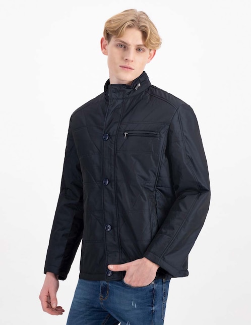 Chamarra acolchada Men's Fashion impermeable capitonada para hombre