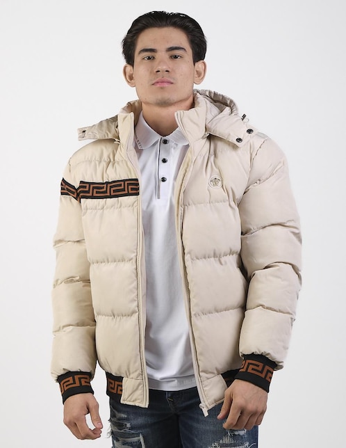 Chamarra casual Moderno con capucha para hombre