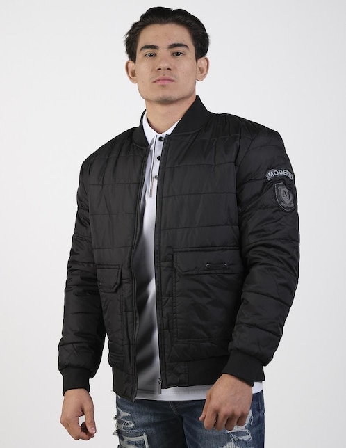 Chamarra casual Moderno con bolsillos para hombre