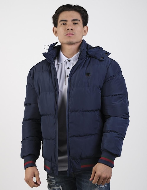 Chamarra casual Moderno con capucha para hombre