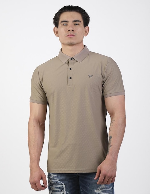 Playera tipo polo Varesi para hombre