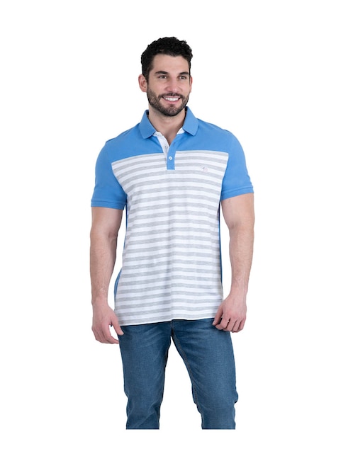 Playera tipo polo Ferrioni Aine para hombre