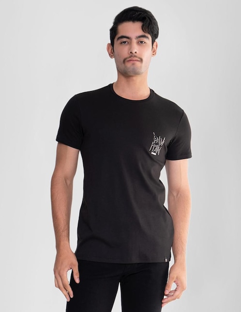 Playera Pavi Italy cuello redondo para hombre