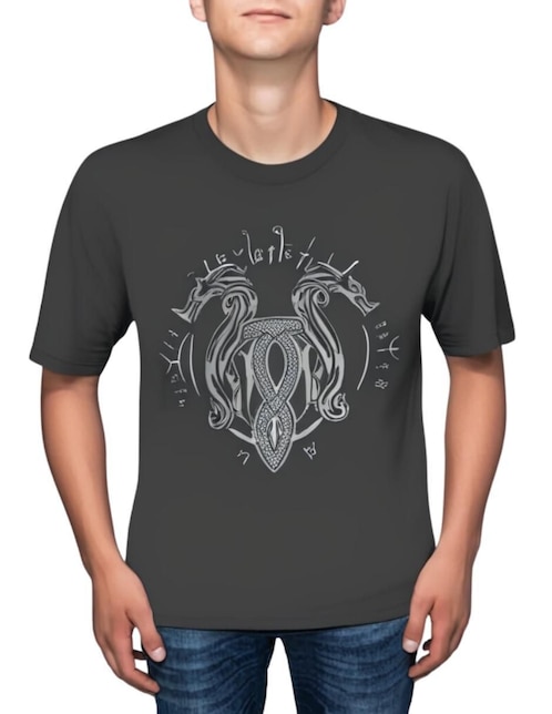 Playera Basariworld cuello redondo para hombre