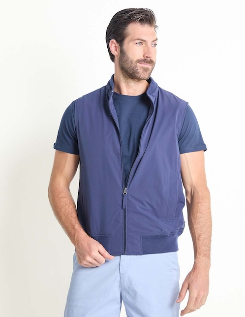 Chaleco con bolsillos para hombre