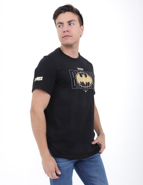 Playera K-Swiss Gold Batman cuello redondo para hombre