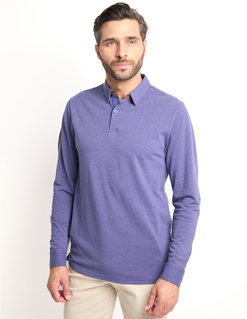 Playera tipo polo Jbe para hombre