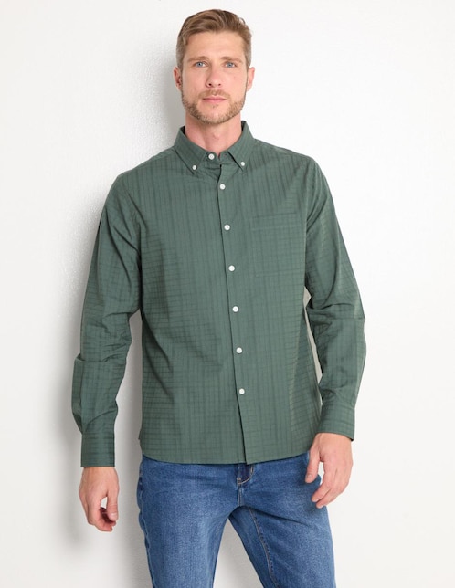 CAMISA R STREET RS250, CH, VERDE OLIVO