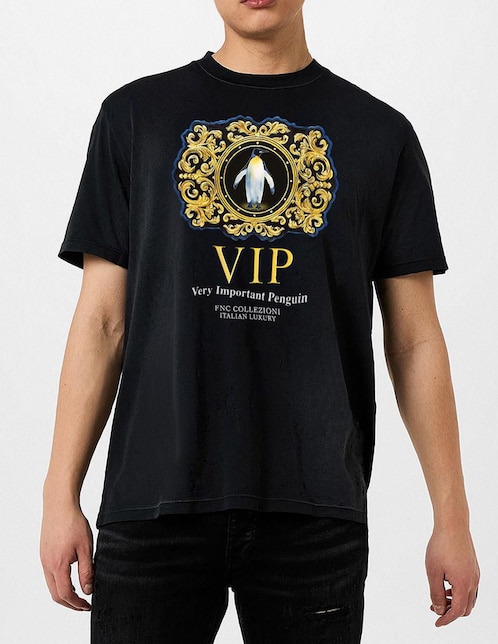 Playera Fnc Collezioni cuello redondo para hombre