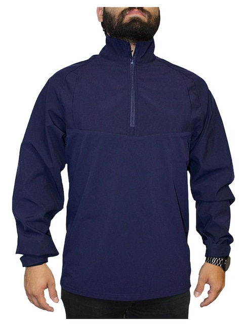 Chamarra casual con bolsillos para hombre