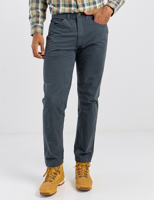 Pantalón slim de algodón para hombre 1