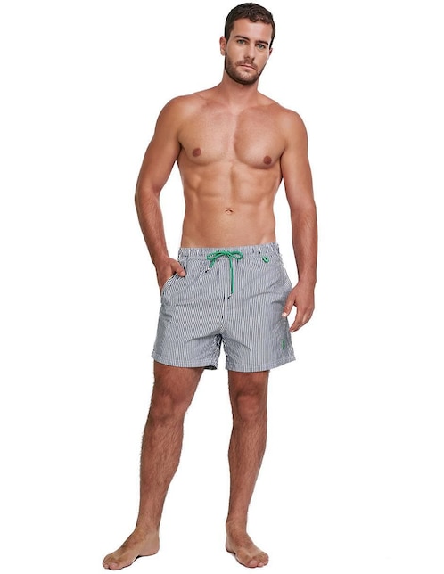 Traje de baño U.S. Polo Assn. cintura elástica para hombre