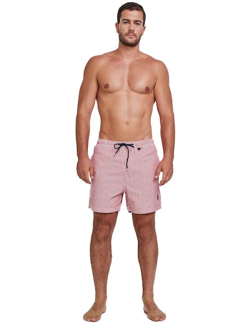 Traje de baño U.S. Polo Assn. cintura elástica para hombre