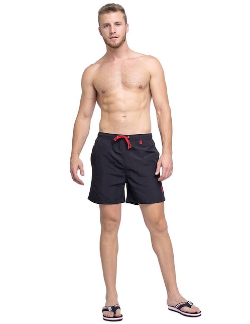 Traje de baño U.S. Polo Assn. cintura elástica para hombre