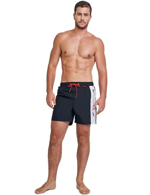 Traje de baño U.S. Polo Assn. cintura elástica para hombre