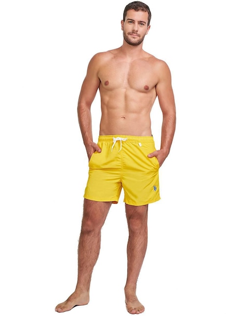 Traje de baño U.S. Polo Assn. cintura elástica para hombre
