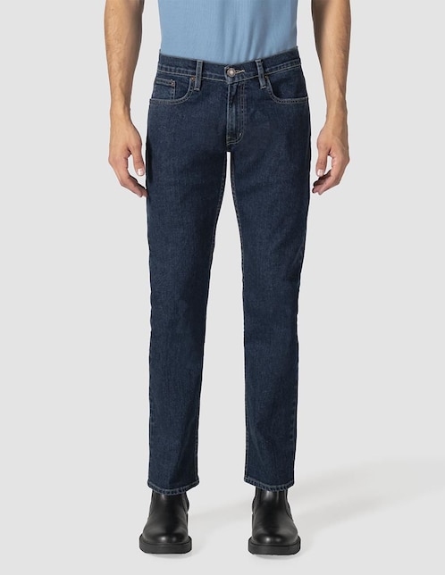 "jeans" regular bota oggi jeans vaxter avatar "lavado" stone wash "para hombre"