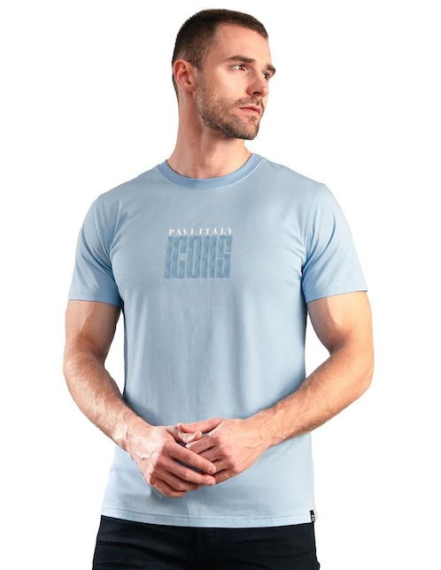 Playera Pavi Italy cuello redondo para hombre