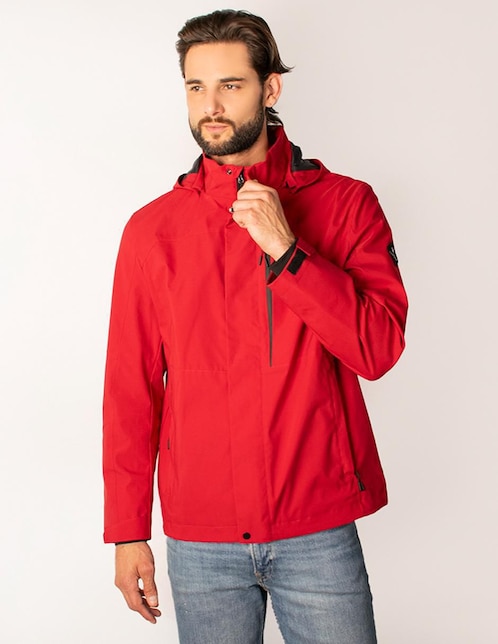 Chamarra parka Greenlander con capucha para hombre