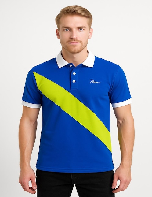 Playera tipo polo Pecana para hombre