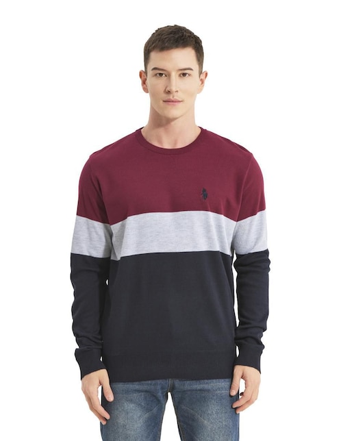 Suéter Hpc Polo cuello redondo para hombre