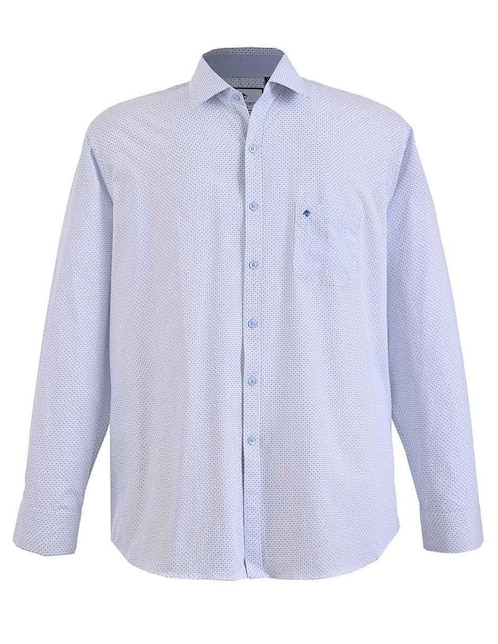 Camisa casual de algodón manga larga para hombre 1