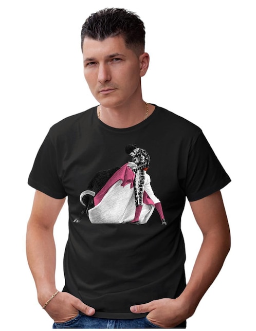 "set playera/playera" marëvnyk alta gama fiesta brava torero verónica "cuello" redondo "para hombre"
