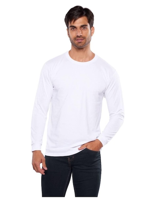Playera cuello redondo para hombre 1