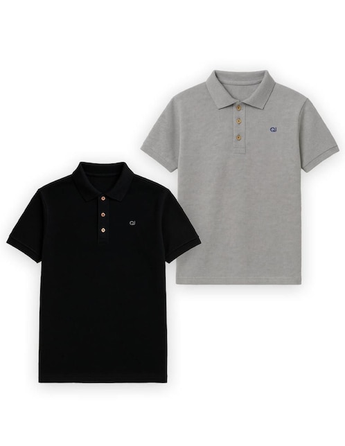 Set playera tipo polo Quarry para hombre
