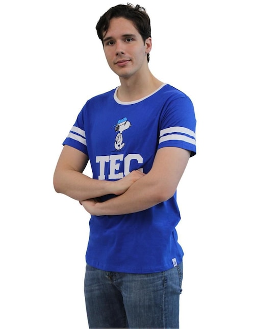 Playera Tec De Monterrey snoopy tec cuello redondo para hombre