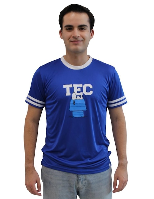 Playera Tec De Monterrey snoopy tec cuello redondo para hombre