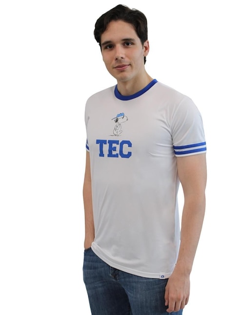 Playera Tec De Monterrey snoopy tec cuello redondo para hombre